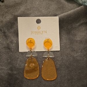 Josslyn Orange Earrings